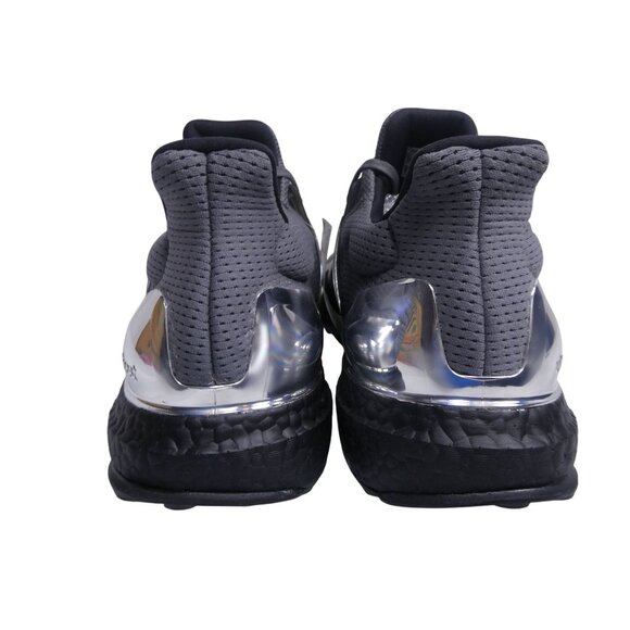 Adidas Men's Ultra Gray/Silver Chrome Boost‎ Running Shoes Size 18 - Picture 7 of 9